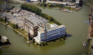 Plange Mühle Düsseldorf  Luftbild