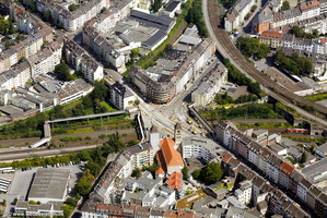 Vinzenzpl Düsseldorf  Luftbild