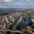 Duisburg-Ruhrorter Häfen Luftbild