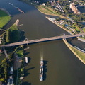 Friedrich-Ebert-Brücke Duisburg Luftbild