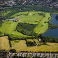 Golfplätze Golf & More Huckingen  Duisburg Luftbild  