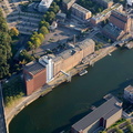 Museum Küppersmühle für Moderne Kunst Duisburg   Luftbild