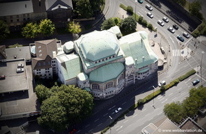 Alte Synagoge Essen Luftbild   