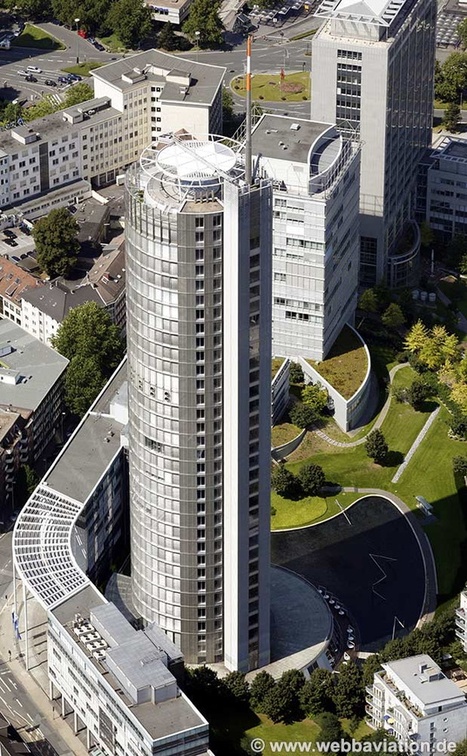 RWE Turm Essen Luftbild   