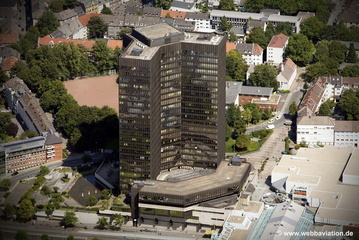 Rathaus Essen Luftbild   