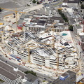 bau der Limbecker Platz Einkaufszentrum Essen Innenstadt NRW Luftbild 