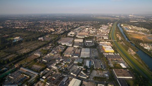 Gewerbegebiet Emscherstraße-West Gelsenkirchen  Luftbild
