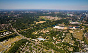 Zoom Erlebniswelt und Umgebung Gelsenkirchen Luftbild  