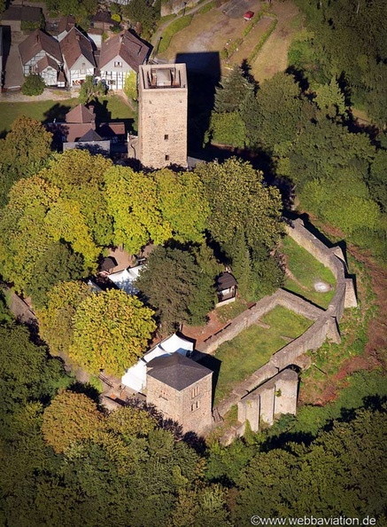 Burg Blankenstein   Hattingen  Deutschland  Luftbild