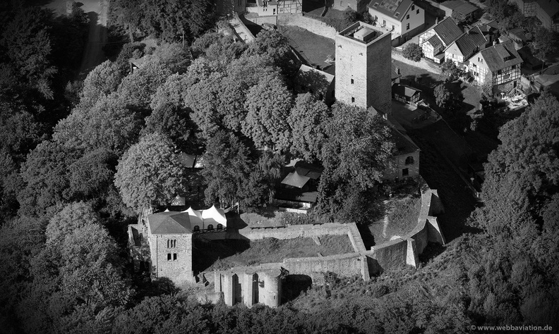 Burg Blankenstein in Hattingen Luftbild 