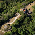 Burg Isenberg in Hattingen Luftbild 
