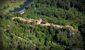 Burg Isenberg in Hattingen Luftbild 