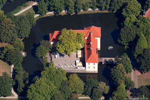 Schloss Strünkede Herne  Deutschland  Luftbild