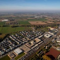 Nierspark, Geldern NRW Luftbild 