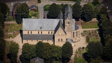 Pfarrkirche St. Clemens Wissel Luftbild