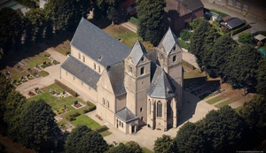Pfarrkirche St. Clemens Wissel Luftbild