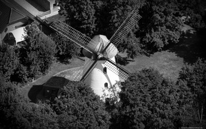 Windmühle  Wissel Luftbild