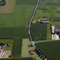 römischen Legionslagers Bedburg-Hau-Till, Luftbild