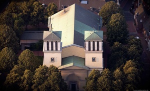 Kirche St. Mariä Himmelfahrt , Rees,  Luftbild