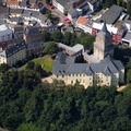 Schwanenburg Kleve Luftbild