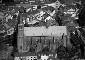 Stiftskirche Kleve Luftbild