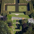 historischen Gartenanlagen in Kleve Luftbild