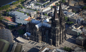 Kölner Dom Köln Luftbild
