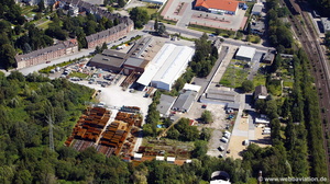 And den Fichten Mönchengladbach.  Luftbild