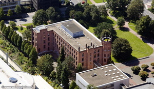  Berufskolleg, Platz der Republik für Technik und Medien, Mönchengladbach Luftbild