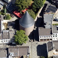 dicke Turm und die Stadtmauer Turmstiege 16 Mönchengladbach  Luftbild