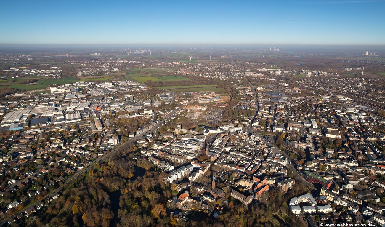 Innenstadt Moers Luftbild