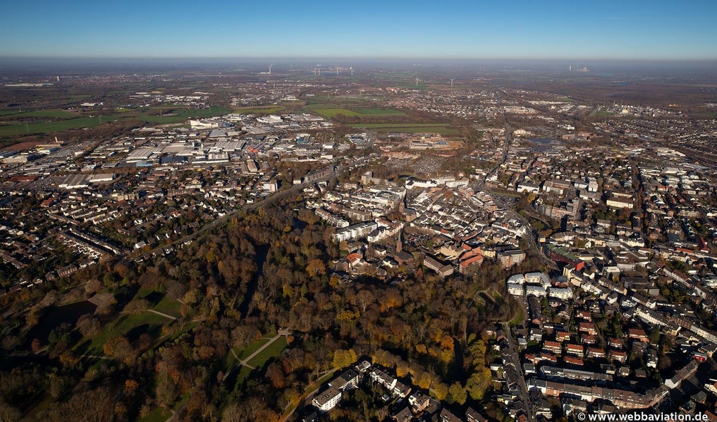 Moers Niederrhein Luftbild