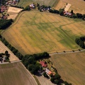 Archäologie : Bewuchsmerkmale,  Füchtorf, Kreis Warendorf, Münsterland Luftbild