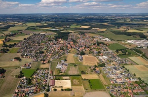 Füchtorf, Kreis Warendorf, Münsterland Luftbild