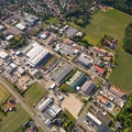 Gewerbegebiet , Ostbevern, Münsterland Luftbild