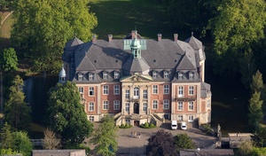 Schloss Loburg Ostbevern, Münsterland Luftbild