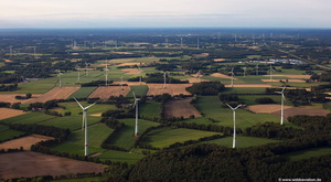 Windpark Ahaus / Heek  Luftbild