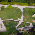 Dahliengarten Legden Luftbild
