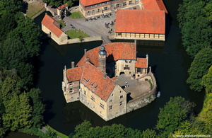 Burg Vischering Lüdinghausen Luftbild