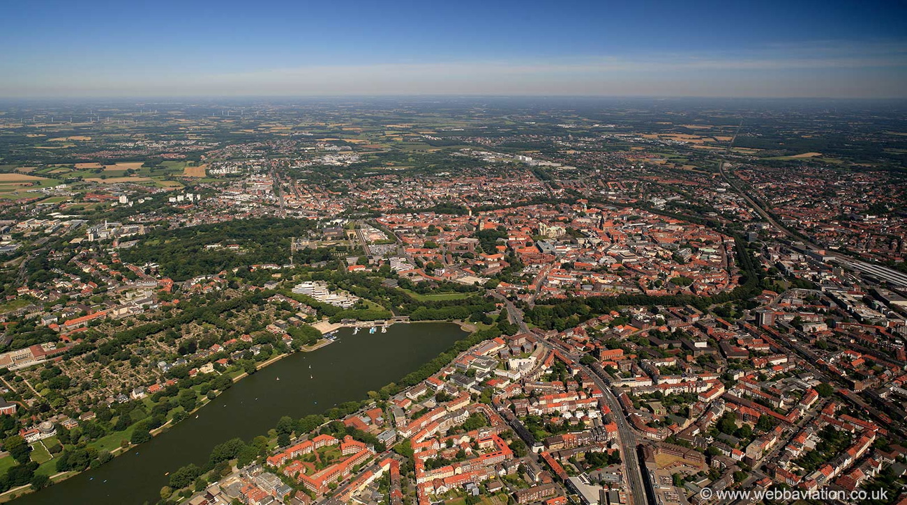  Münster Panorama Luftbild