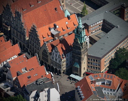 Stadthausturm Münster  Luftbild