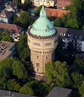 Wasserturm „Auf der Geist“ der Stadtwerke Münster  Luftbild