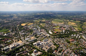 Westfälische Wilhelms-Universität Münster Luftbild