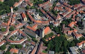 westlichen Innenstadt von Münster Luftbild