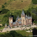 Schloss  Drachenfels  Luftbild