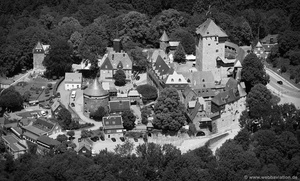Schloss Burg Luftbild