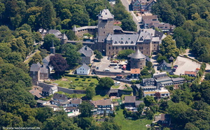 Schloss Burg Luftbild