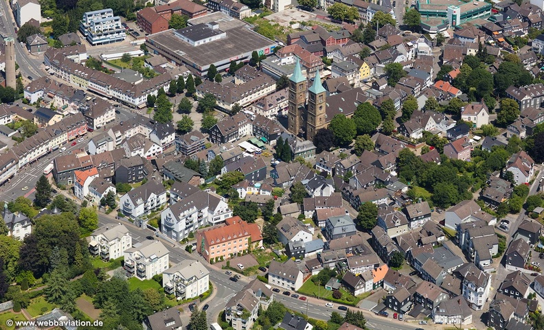 Schwelmer Altstadt  Luftbild