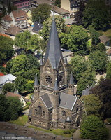Lutherkirche Solingen Luftbild
