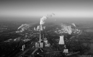 Kraftwerk Lünen NRW  Luftbild 